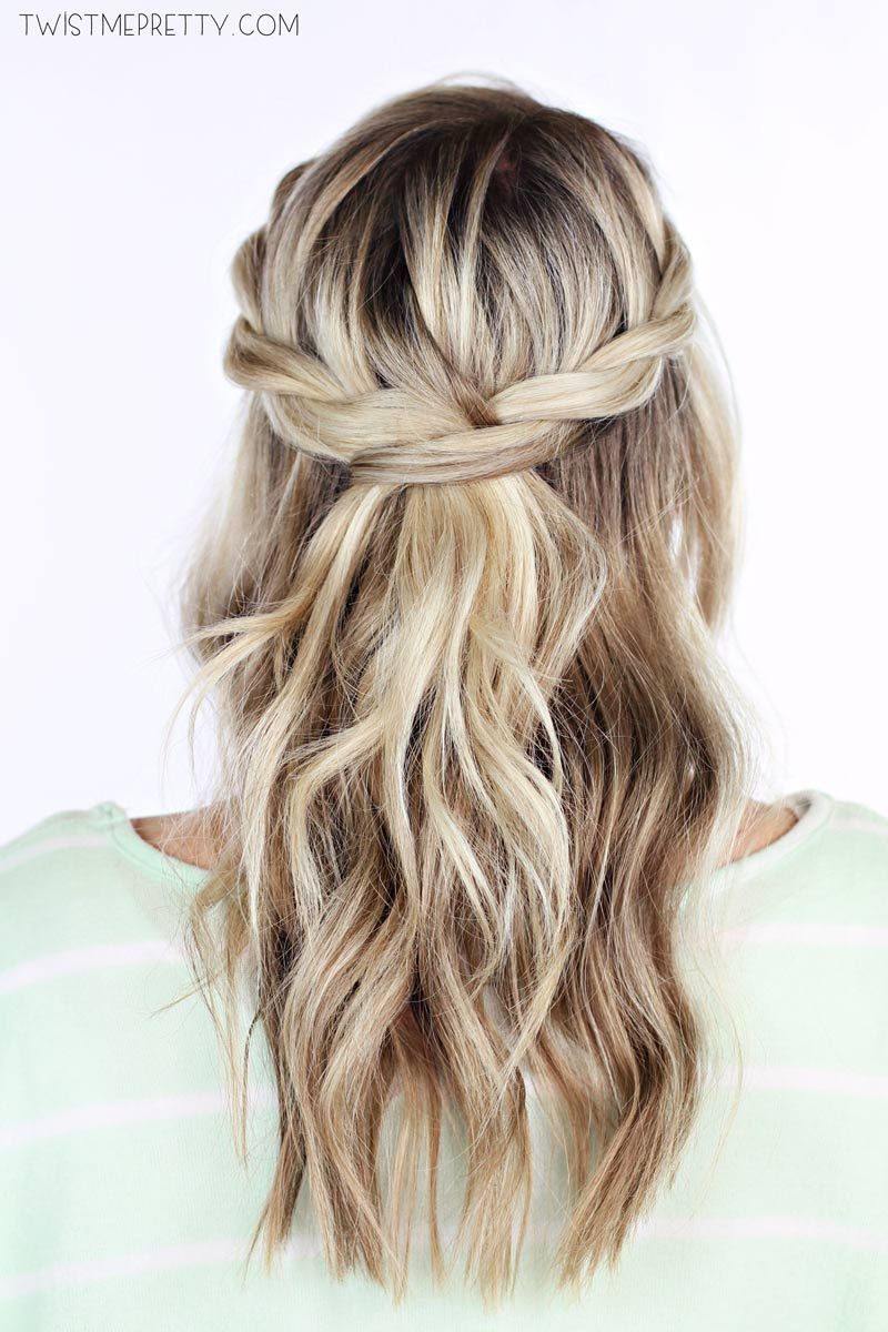 Twisted Crown Updo
