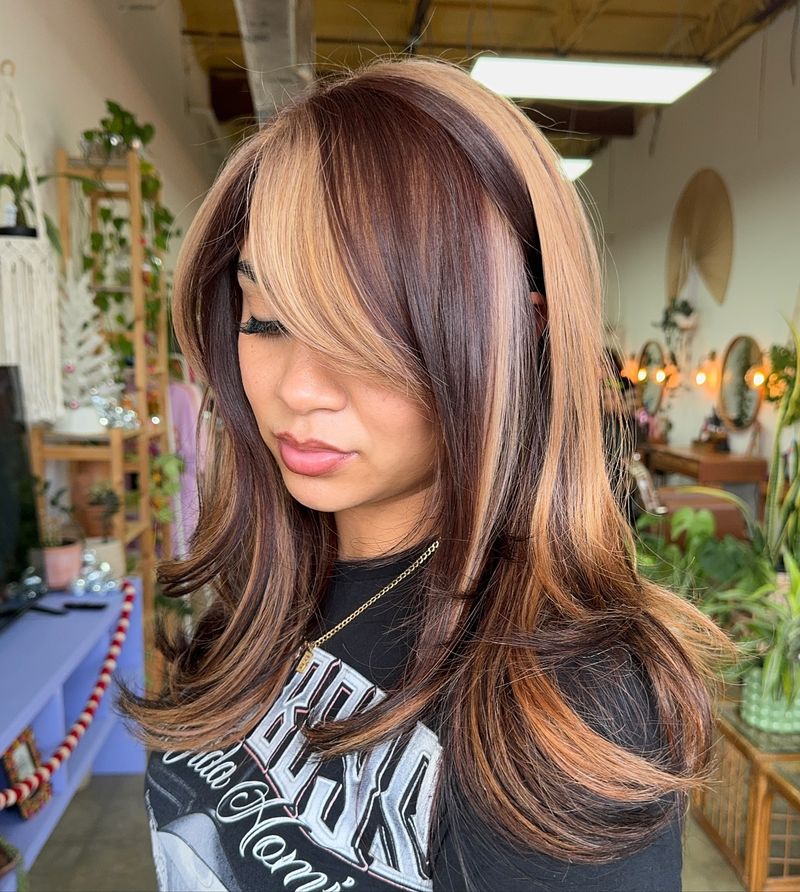 Chunky Side Bangs