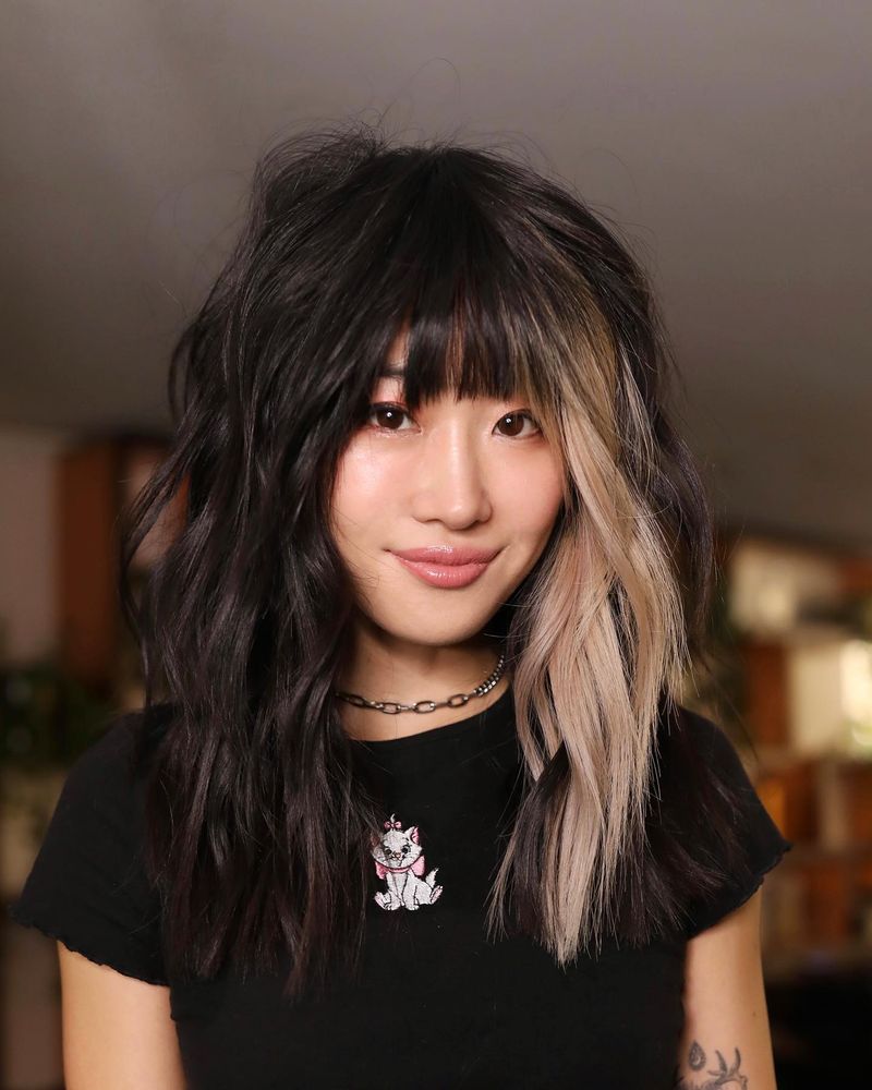 Cabelo com dois tons