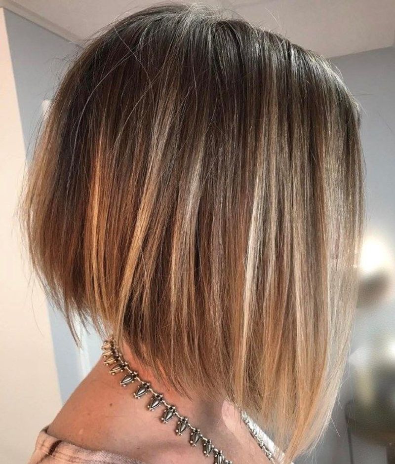 Graduated Bob With Textured Nape