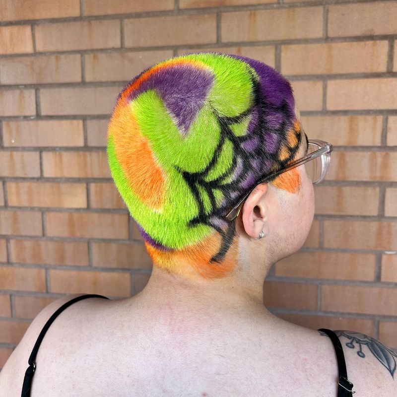 Colored Buzz with Design