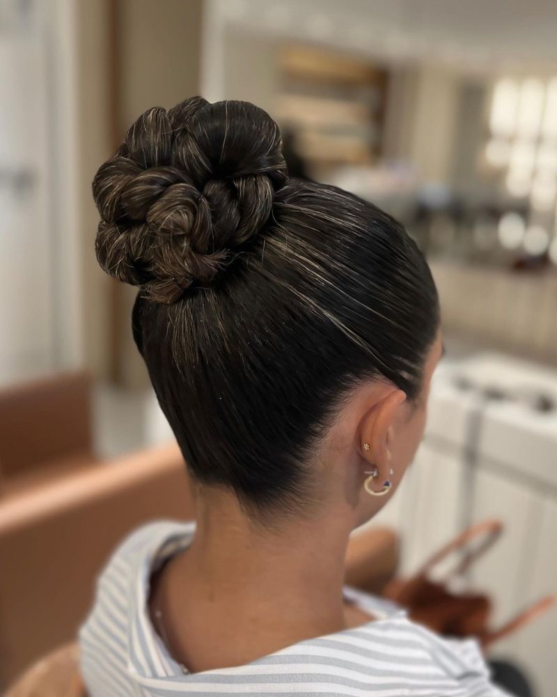 Waterfall Mesh Bun