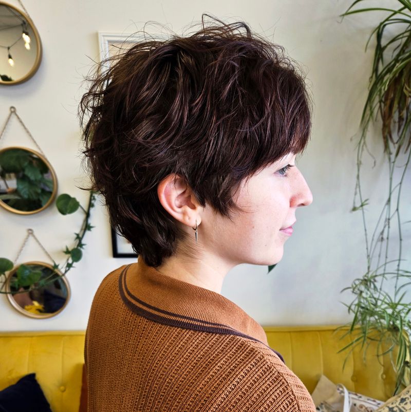 Elegant Textured Pixie