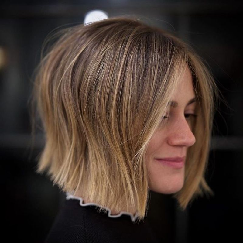 Razor-Cut Chin Bob