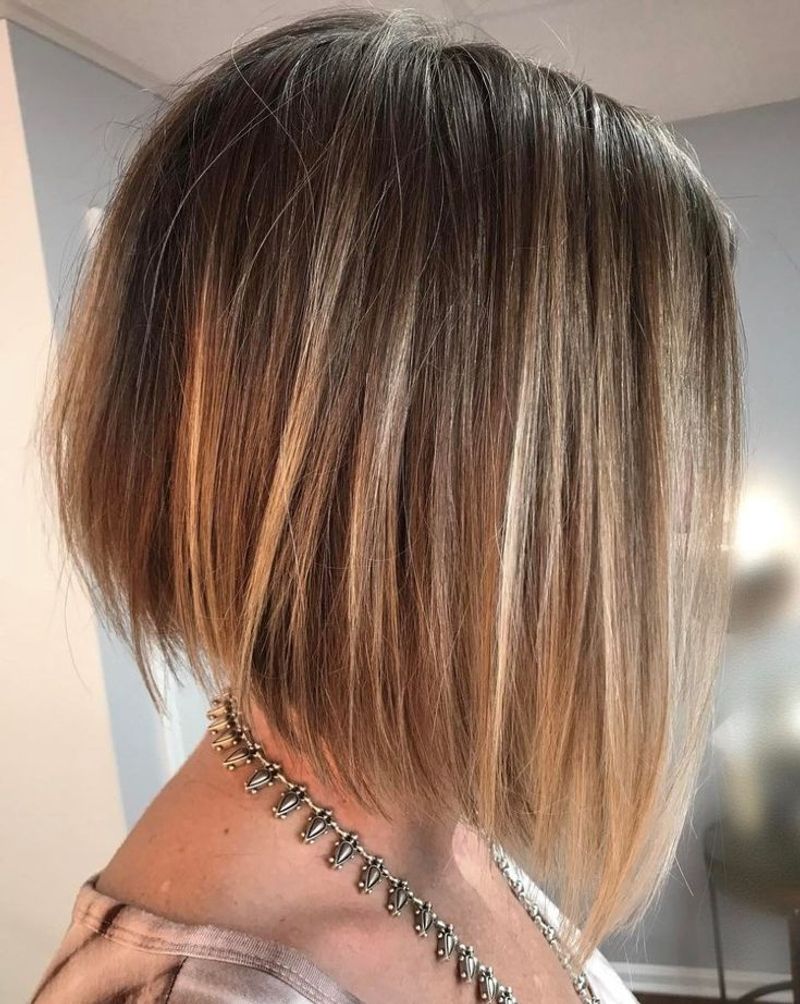 Asymmetrical A-Line Bob