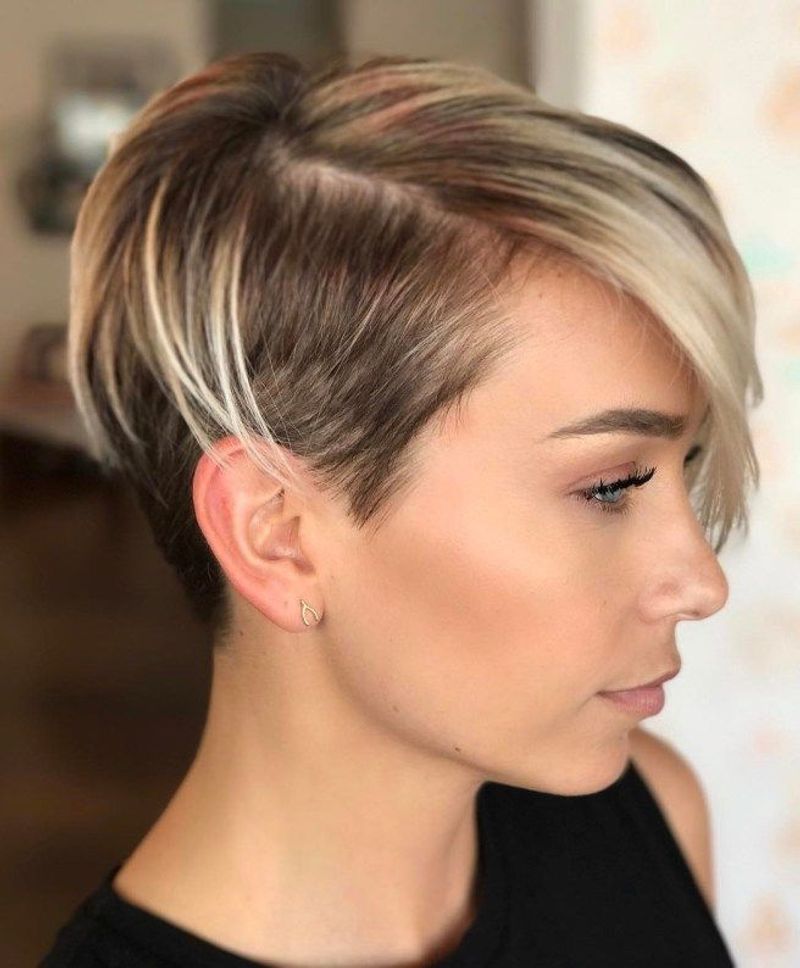 Soft Undercut with Side-Swept Top