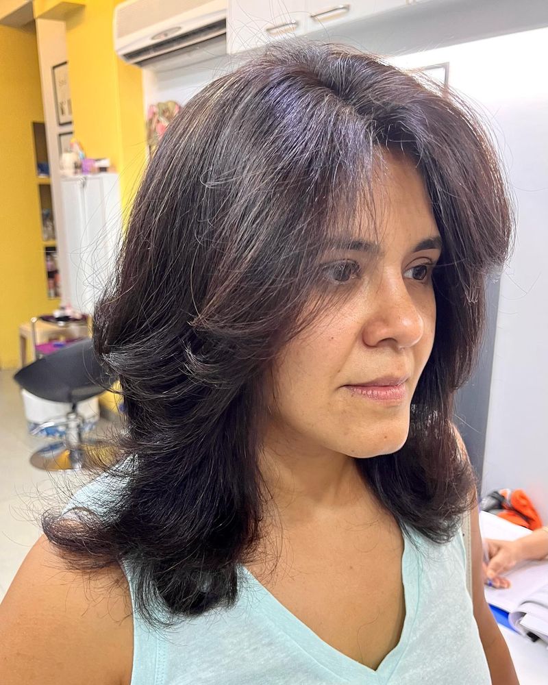 Corte voluminoso a capas