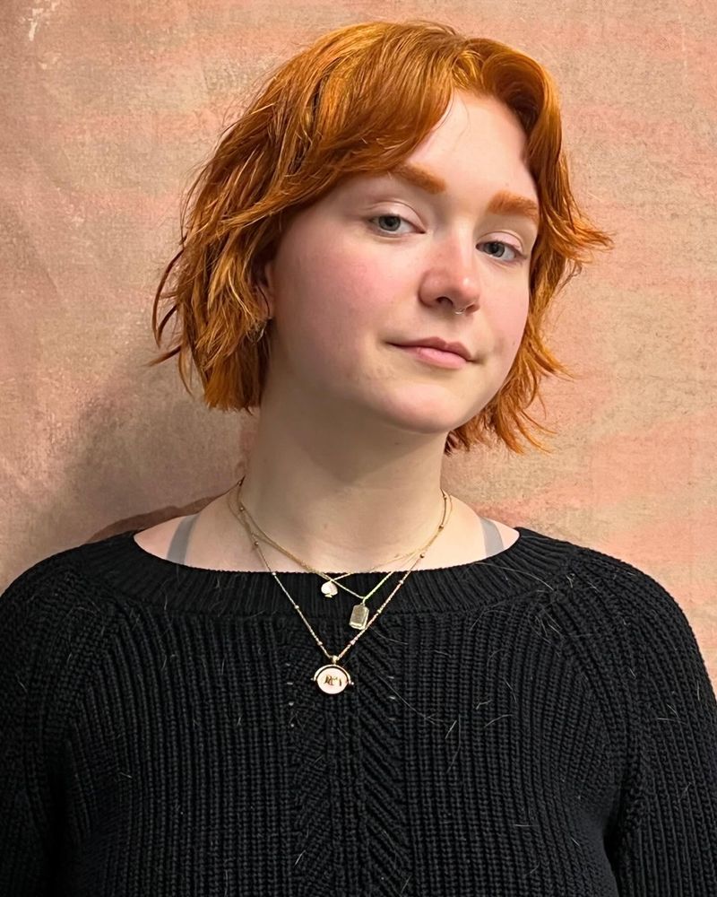Youthful Chin-Length Shag