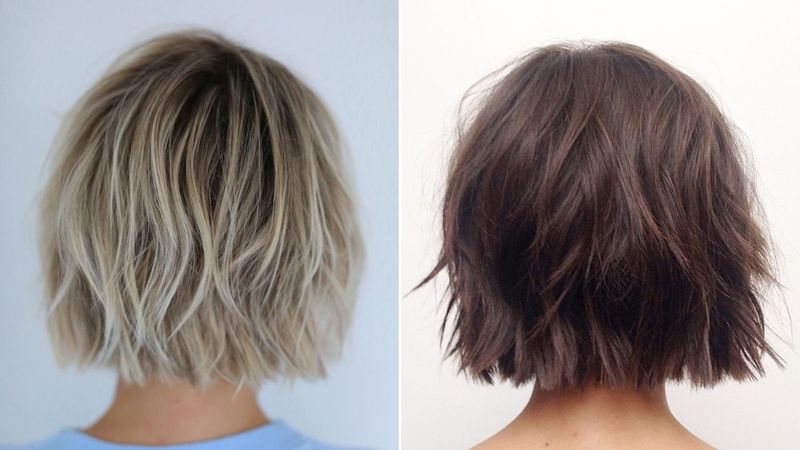 Chin-Length with Razor-Cut Ends