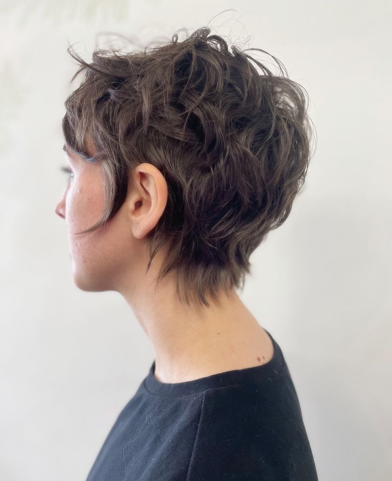 Corte Pixie texturizado