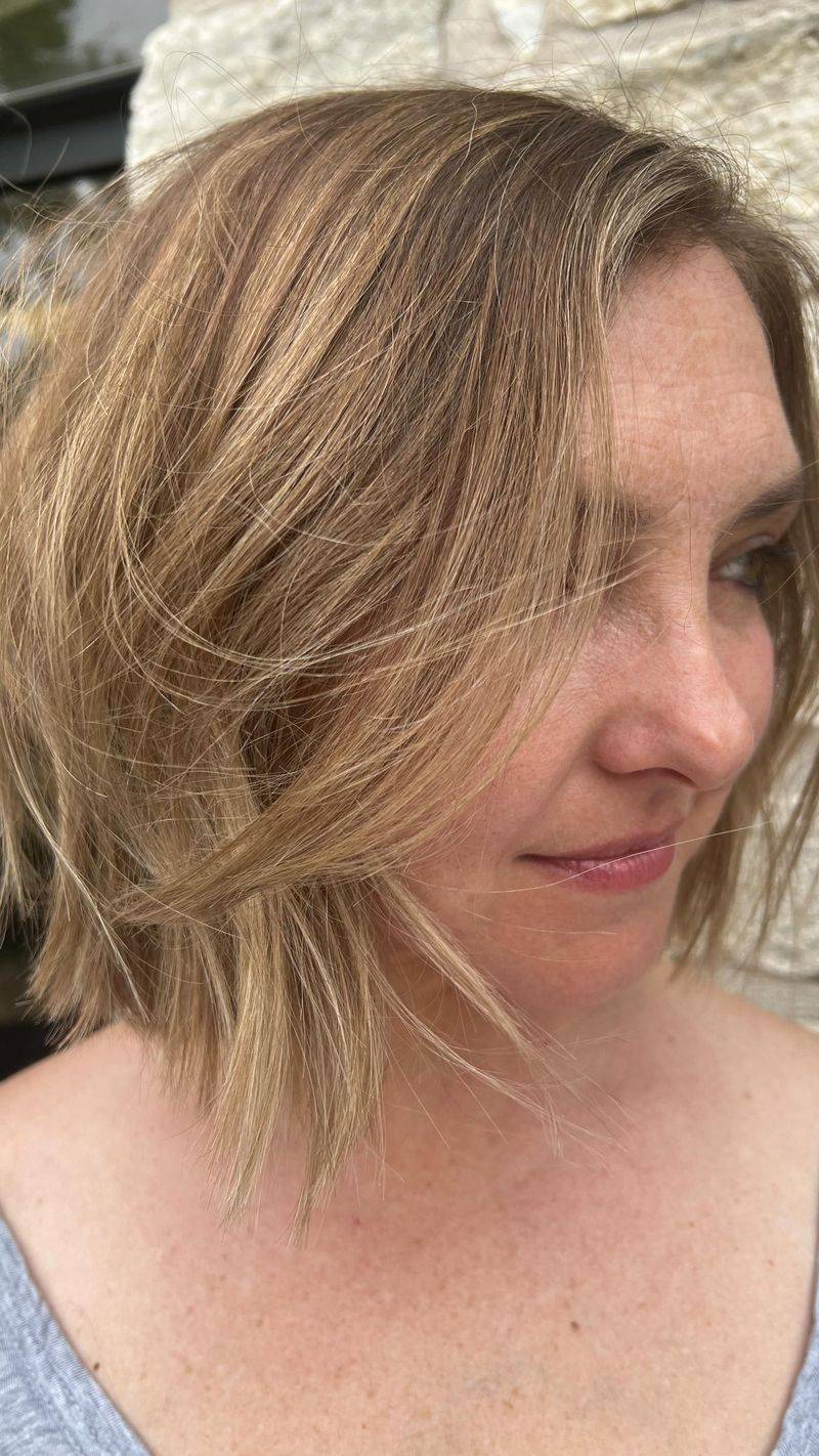 Soft Feathered Bob