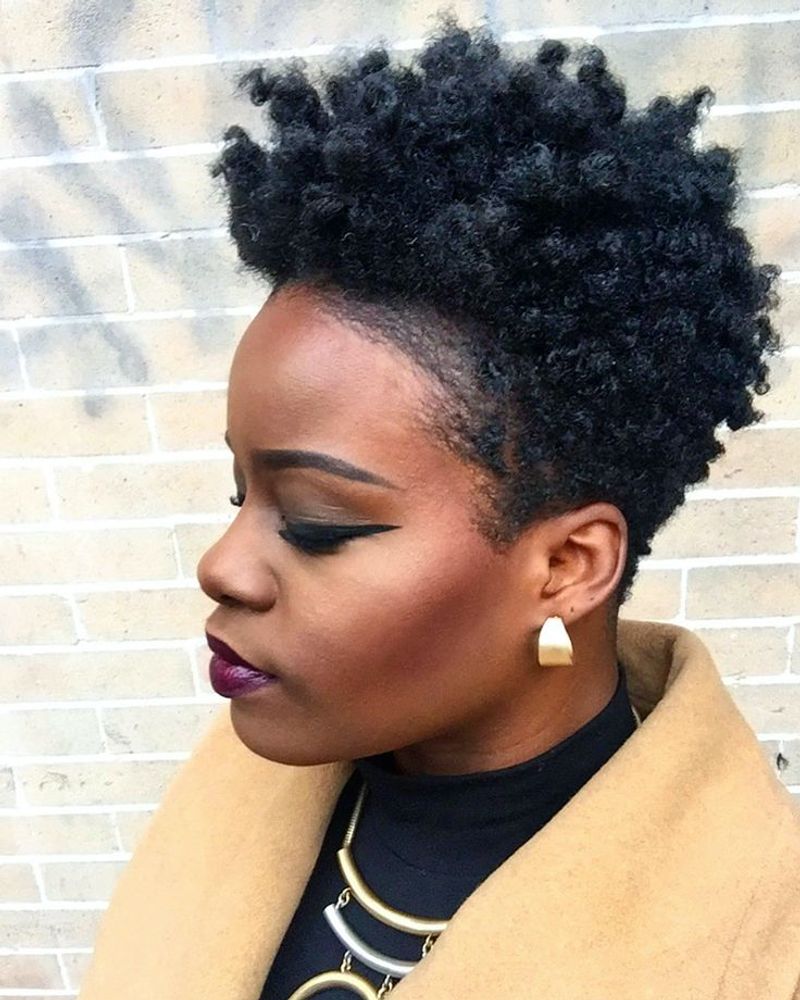 Tapered Natural Curls
