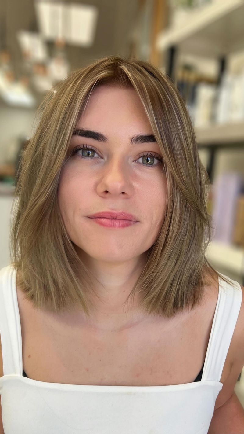 Classic Bob With Arched Bangs