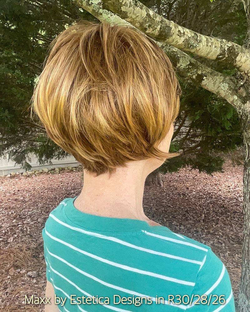 Sleek Angled Pixie Bob