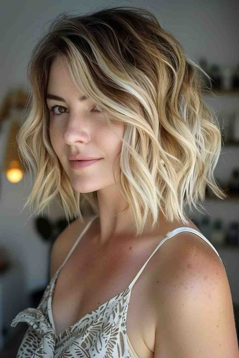 Wavy Lob (Bob largo)