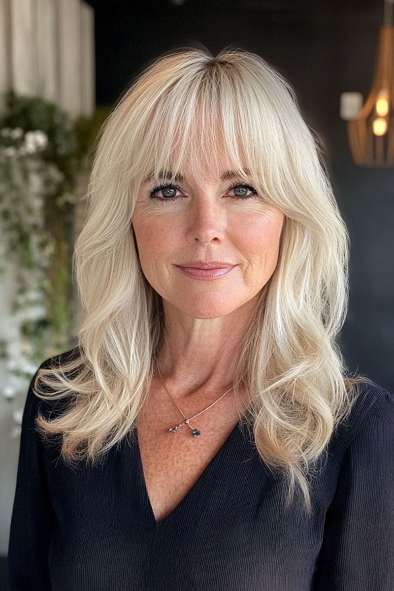 Shoulder-Length Cut with Subtle Layers