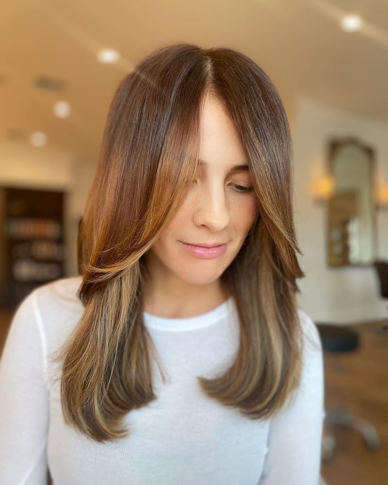 Shoulder-Length Cut with Face-Framing Layers