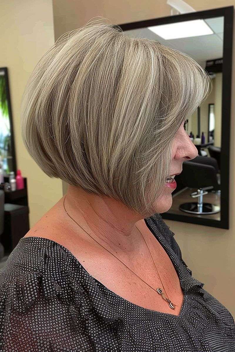 Classic Bob with Subtle Layers