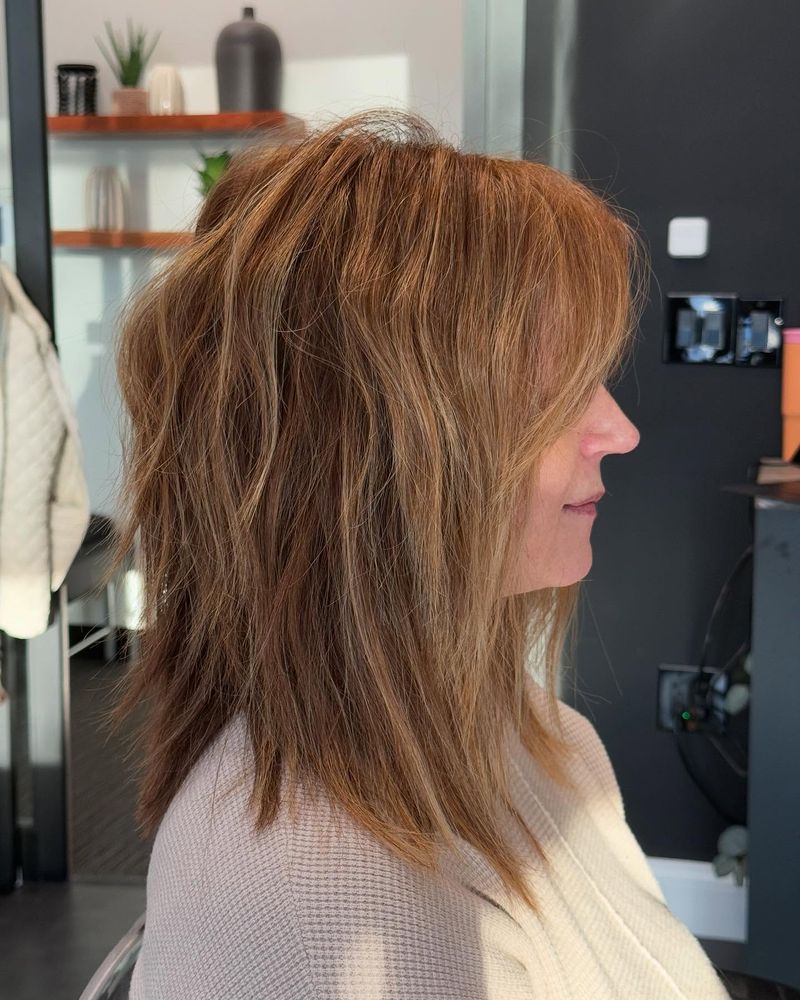 Soft Layered Mid-Length Cut