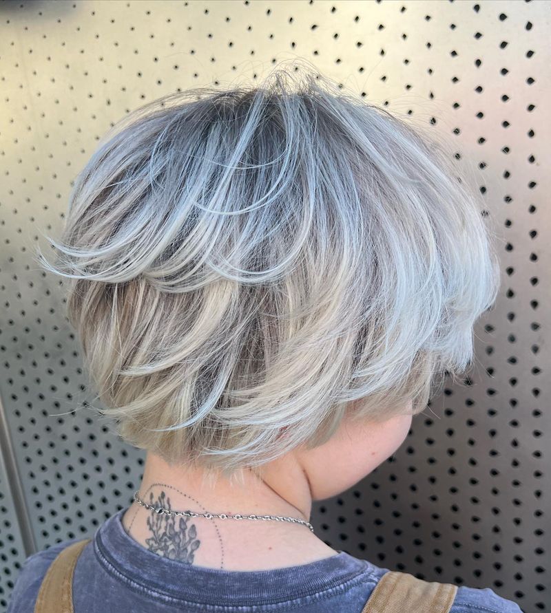 Elegant Silver Crop
