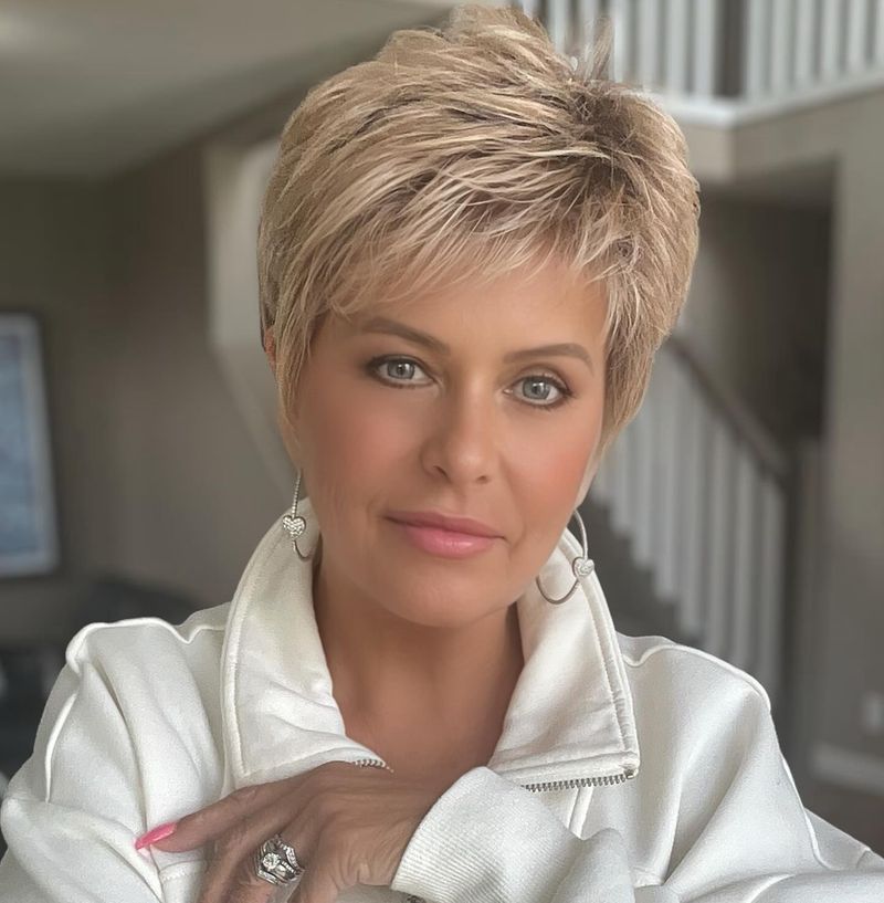 Pixie Cut with Textured Layers
