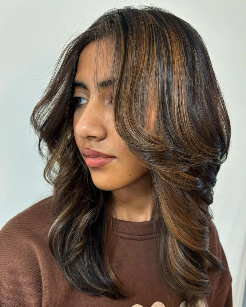 Caramel Face-Framing Pieces