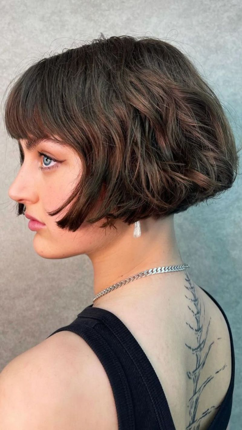 Chin-Skimming French Bob