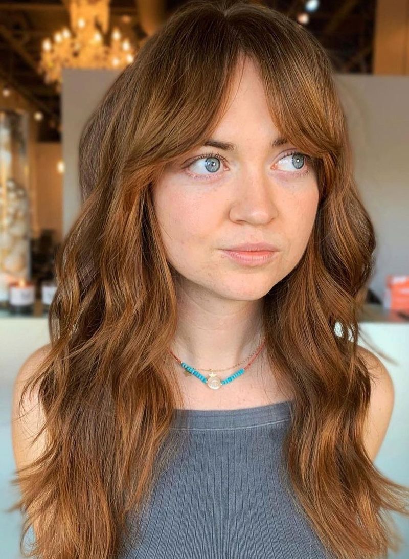 Modern Shag with Curtain Fringe