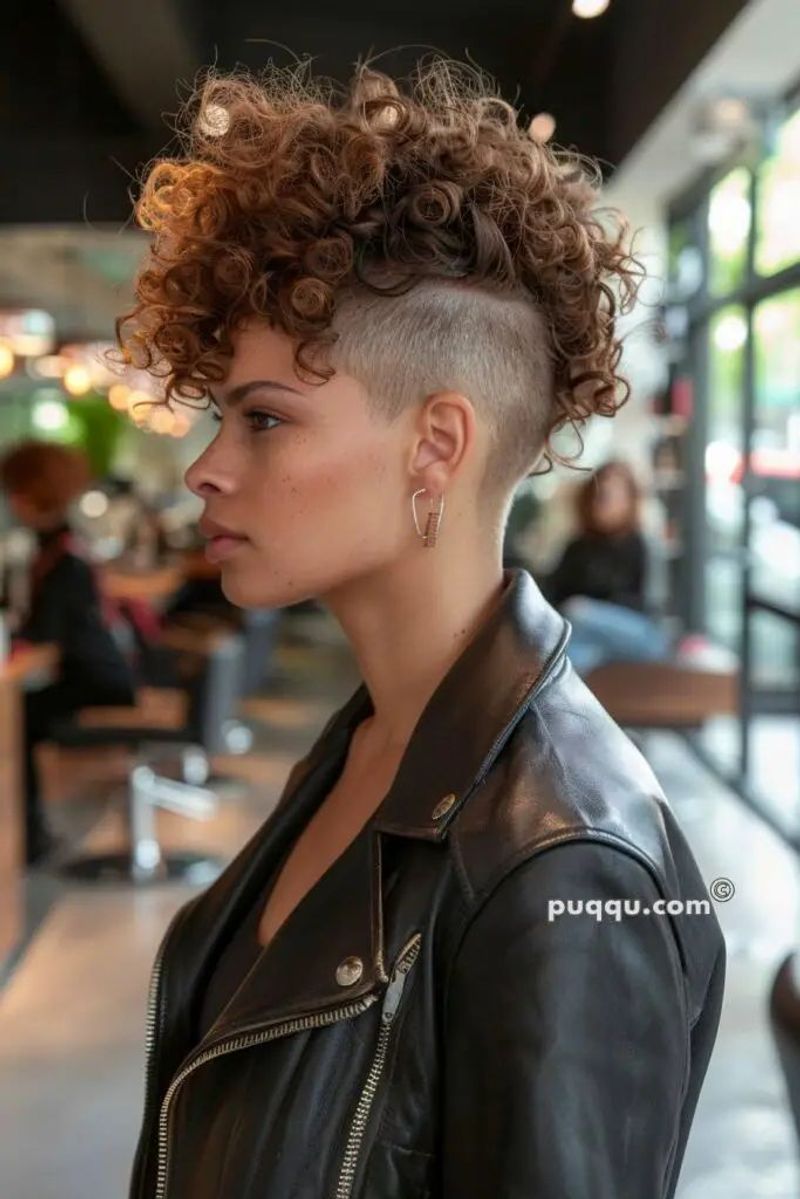 Disconnected Undercut Mohawk