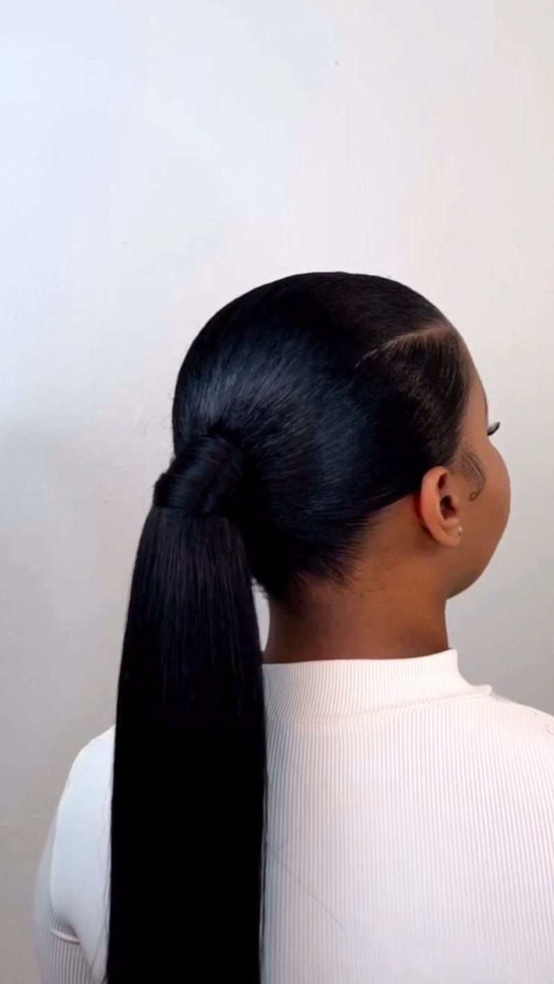 Master the Sleek Ponytail