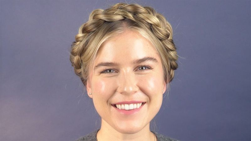 Trenza corona