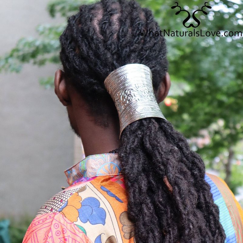 Cornrows with Metallic Accessories