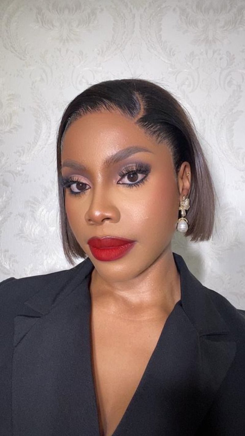 Makeup and Earring Adjustments
