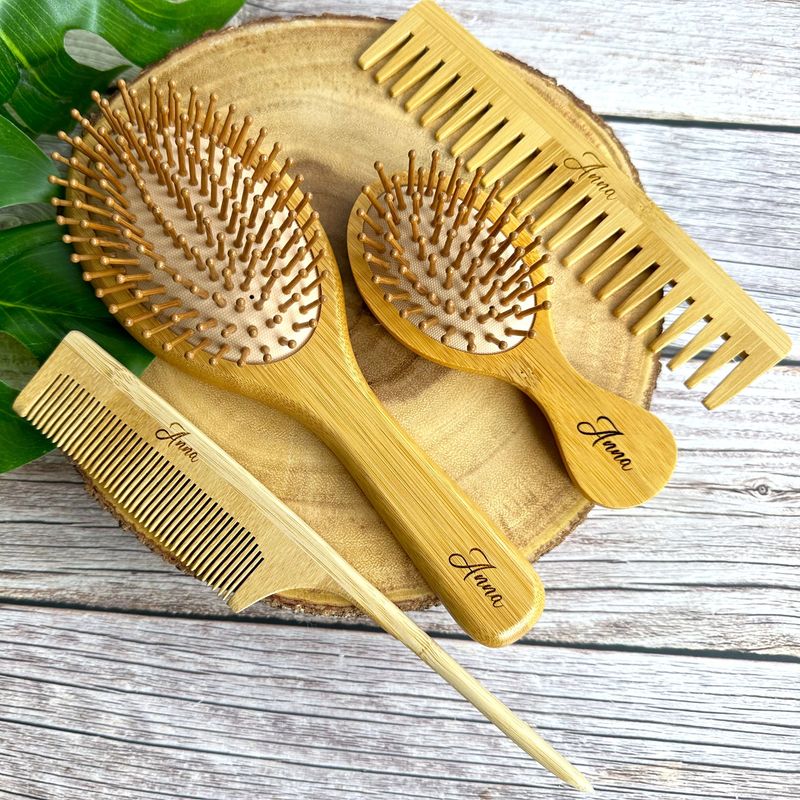 Try Bamboo Hair Accessories