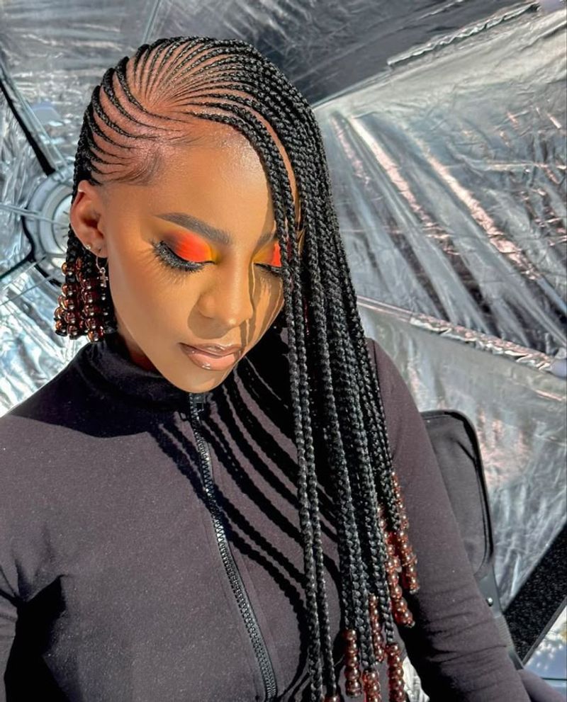 Asymmetrical Lemonade Braids