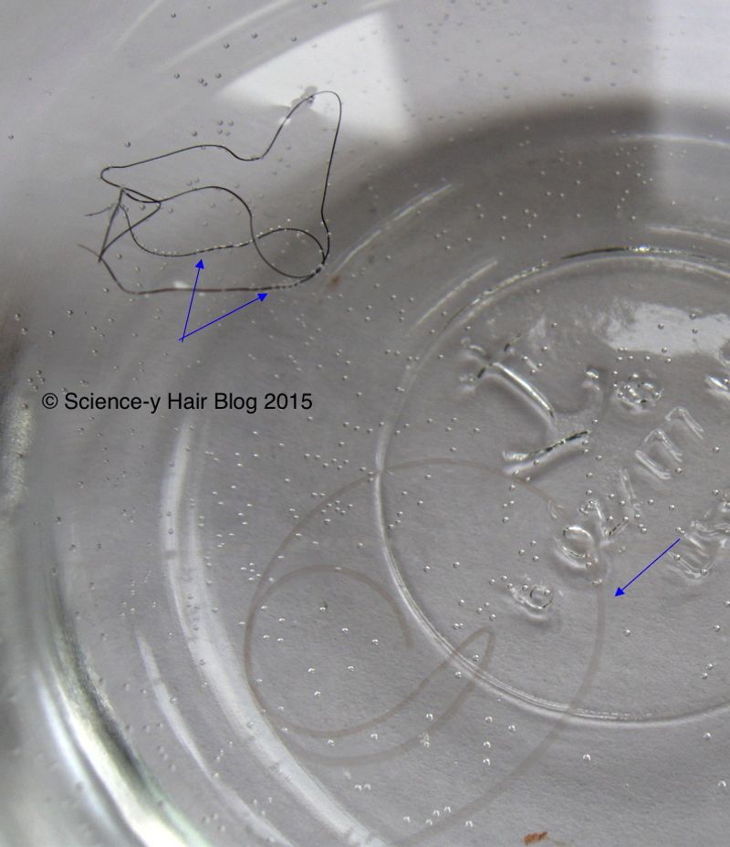 Porosity water test