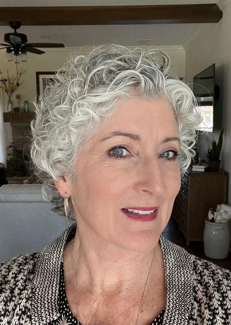Platinum Crop with Textured Crown