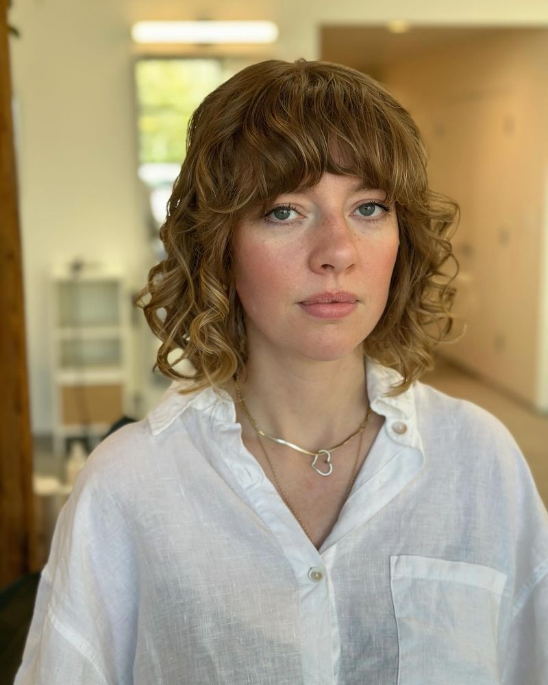Vintage Curly Bob