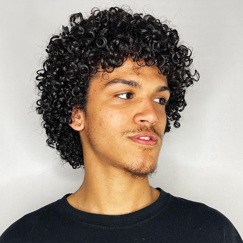 Defined Curly Afro