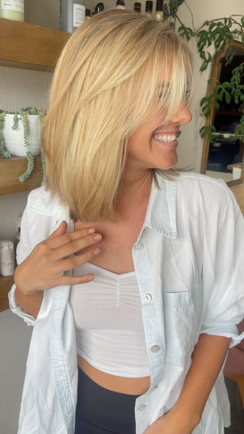 Soft Layered Midi Cut