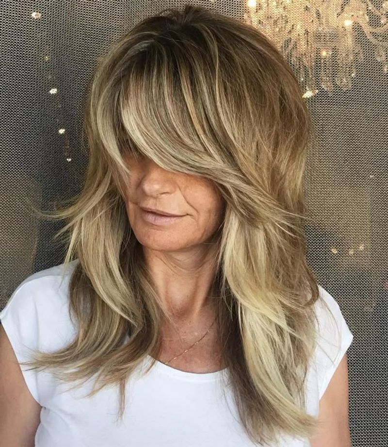 Feathered Shoulder-Length Cut