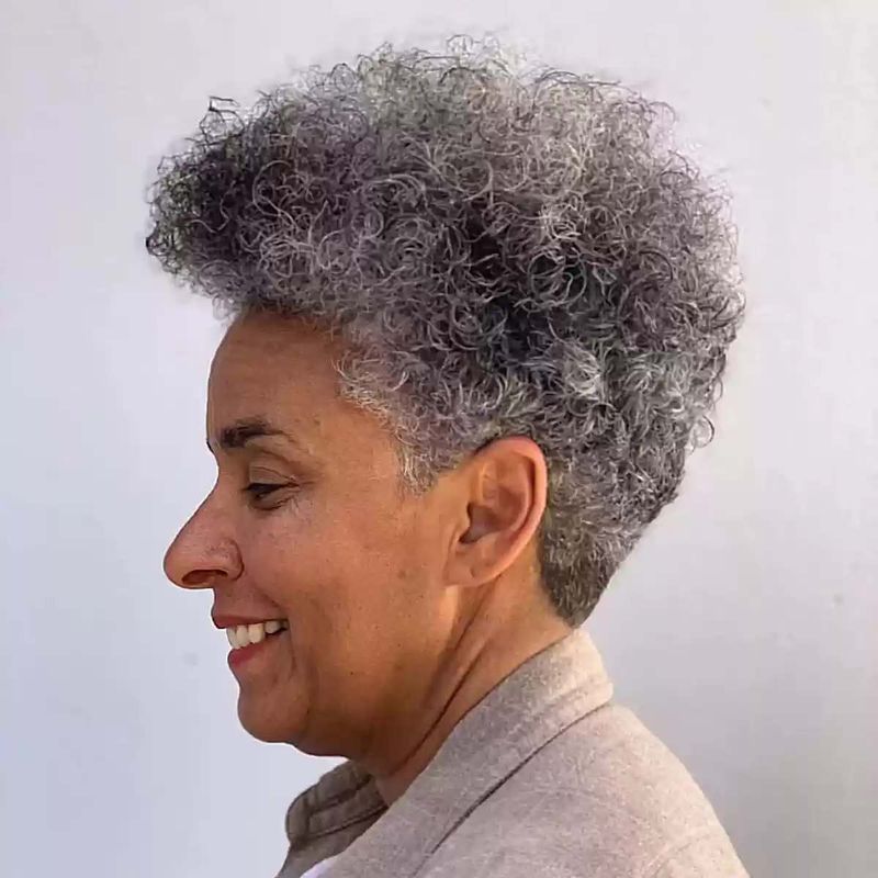 Tapered Natural Curls