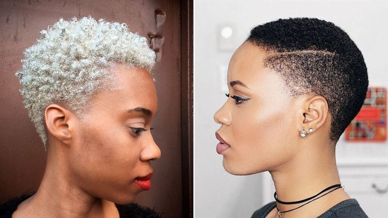 Platinum Blonde Coily Crop