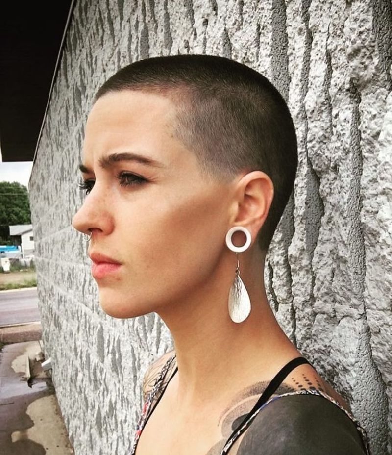Buzz Cut with Soft Edges
