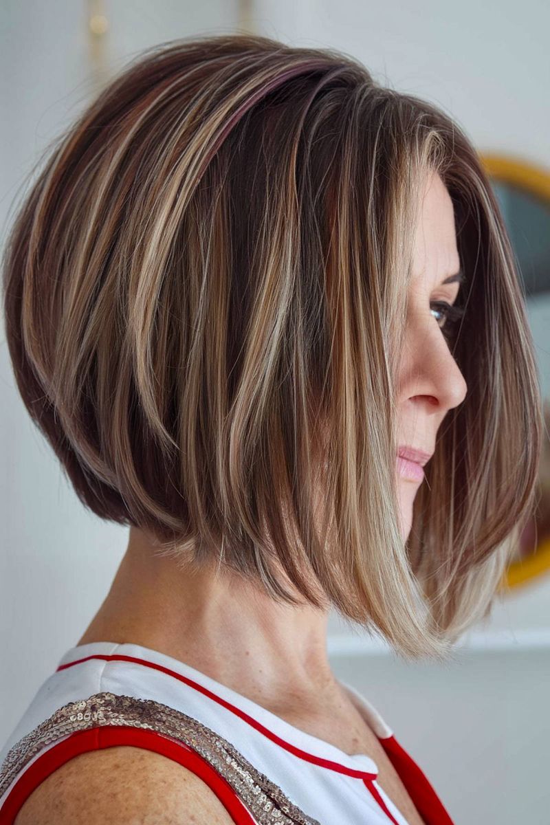 Swooping Angled Bob