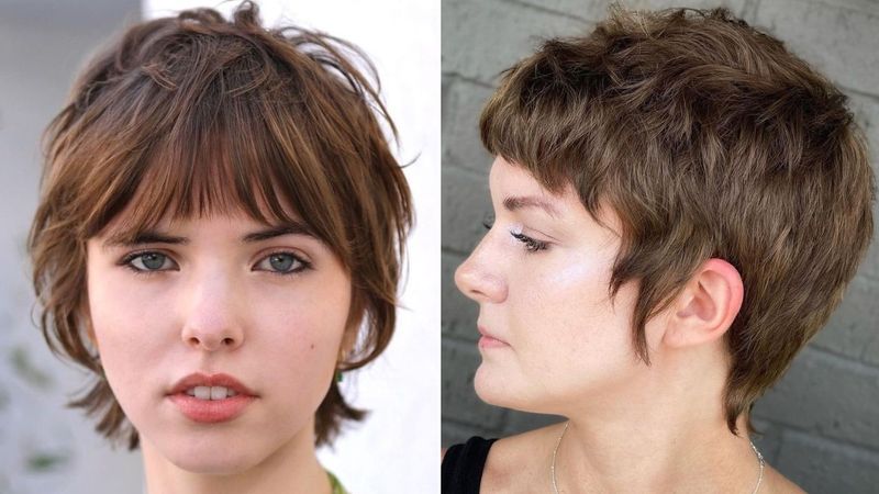 Shaggy Layered Pixie
