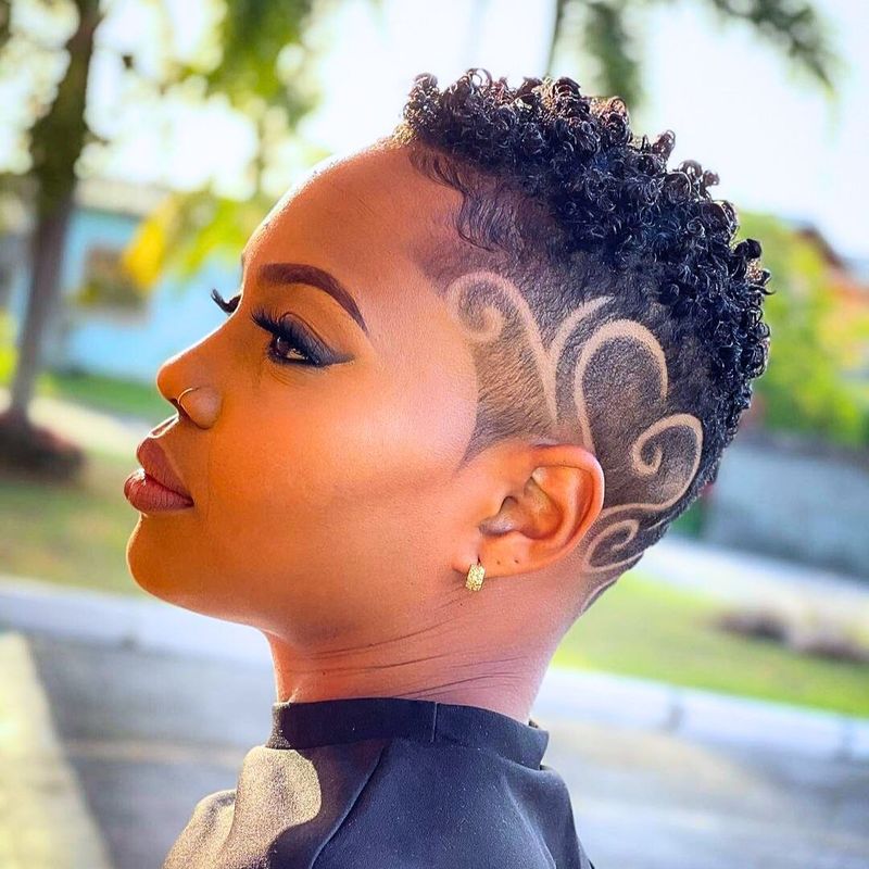 Dramatic Undercut Taper