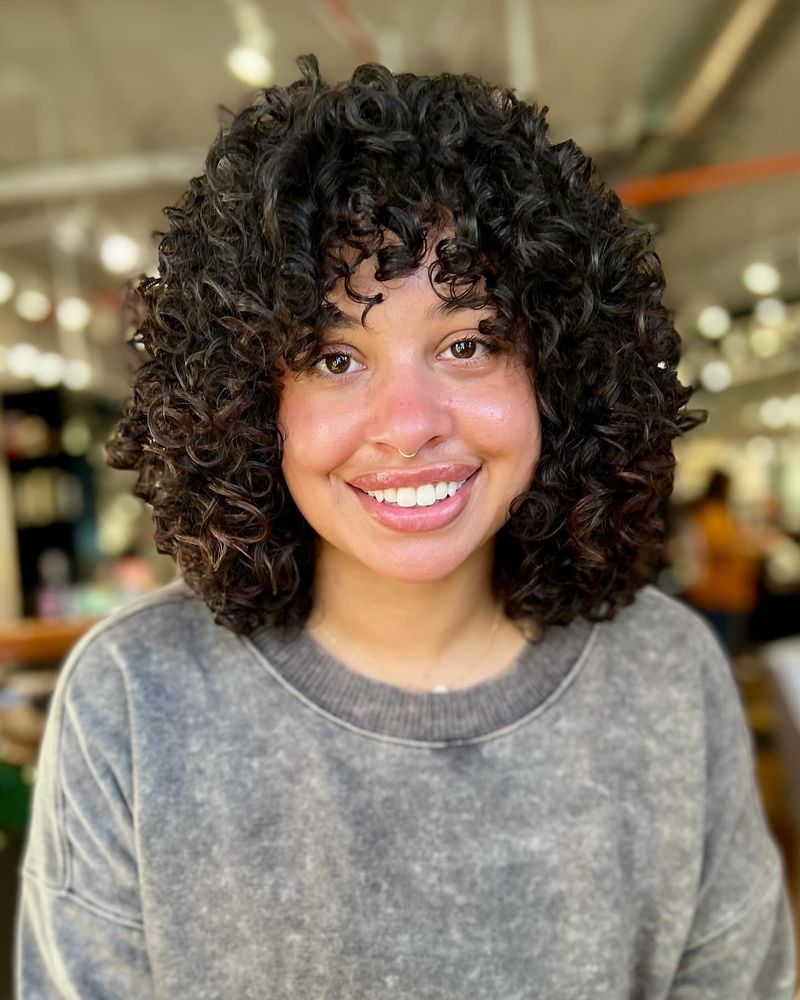 Rounded Afro Shape