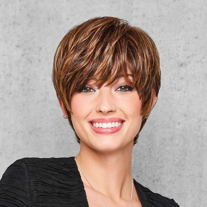 Feathered Pixie With Wispy Bangs