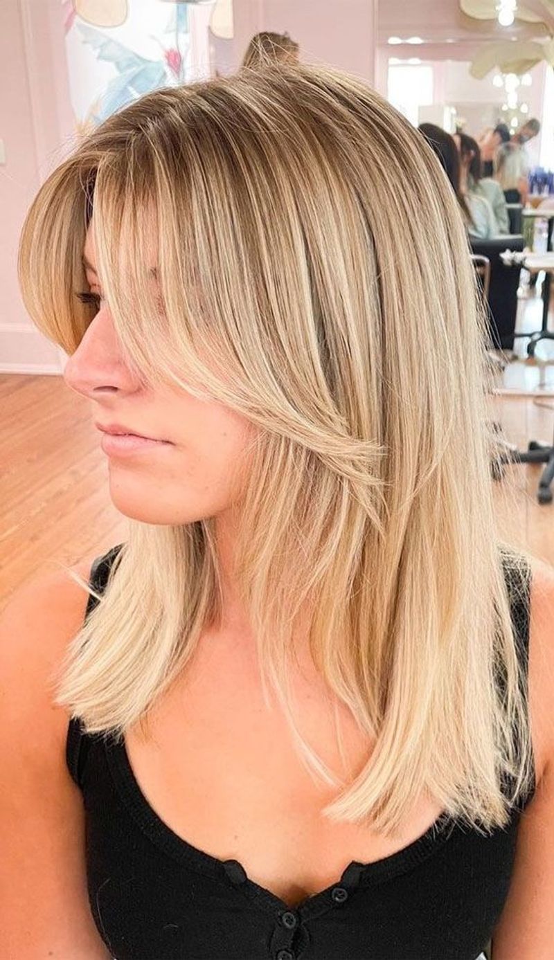 Curtain Bangs for Fine Hair